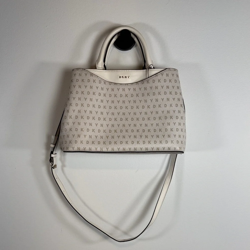 DKNY Signature Logo Satchel Crossbody EUC